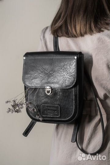 Рюкзак женский кожаный