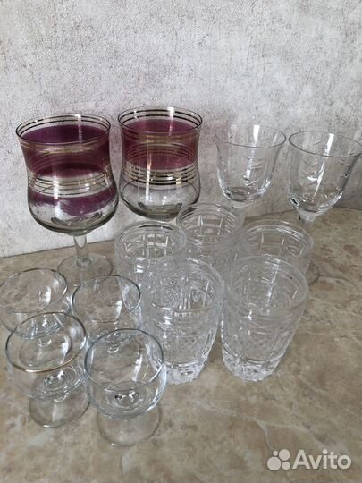 Фужеры, стопки СССР