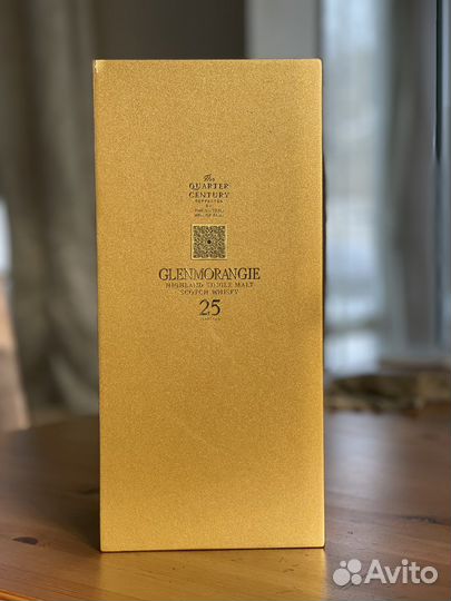 Коробка деревянная от виски glenmorange 25