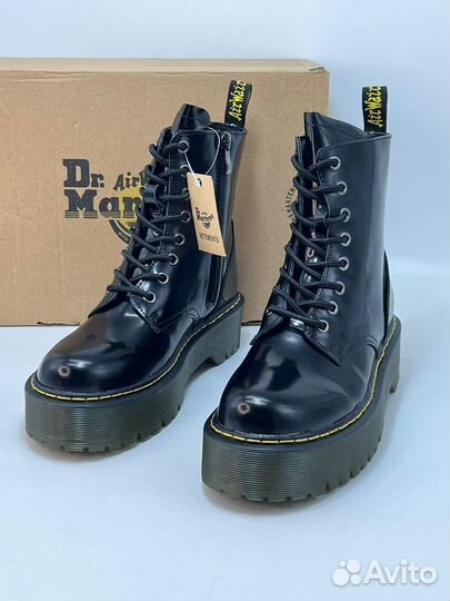 Ботинки Dr Martens на платфоме Осенние