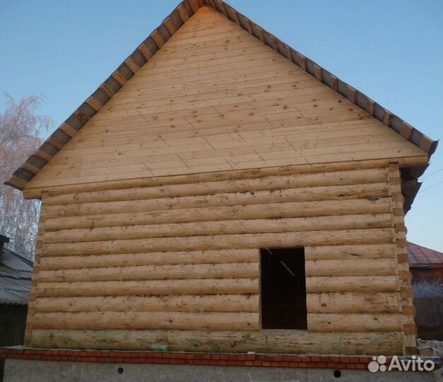 Дом из бревна под ключ