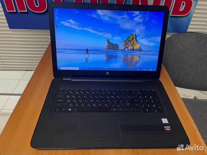 Ноутбук HP бу / 17 дюймов / 1 тб / ssd / гарантия