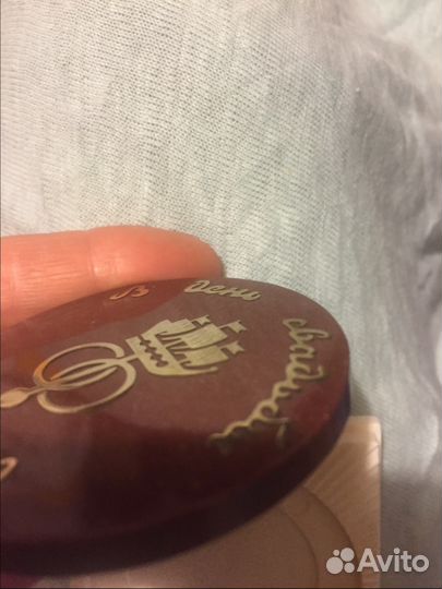 Свадебная медаль -камень и металл СССР Ленинград