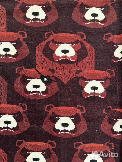 Футер медведи отрез