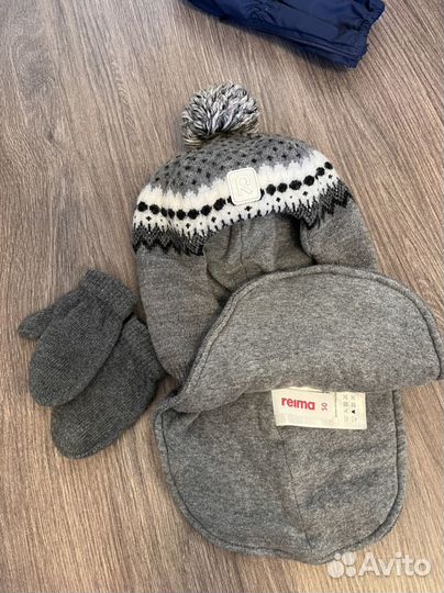 Шапка шлем reima 50 рейма зима