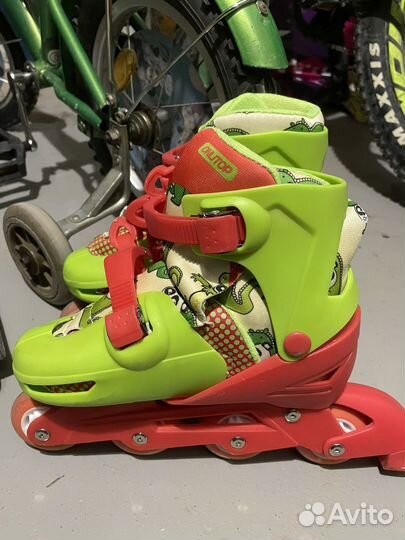 Коньки роликовые раздвижные