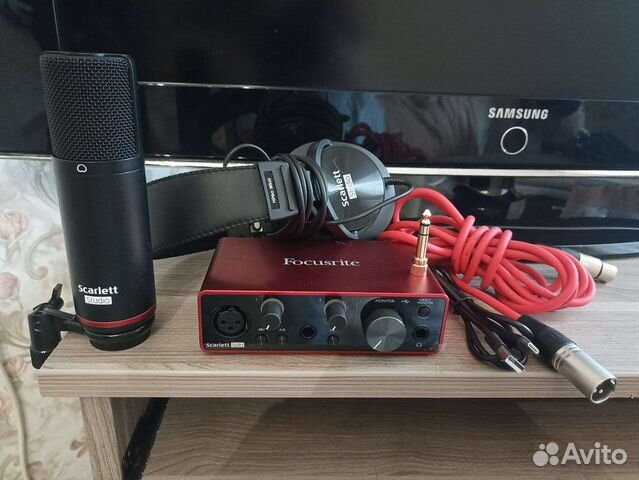 Внешняя звуковая карта focusrite купить в Санкт-Петербурге ...