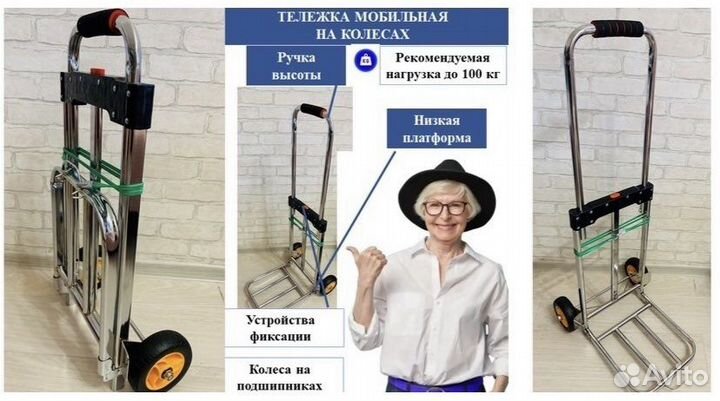 Тележка на 100 кг