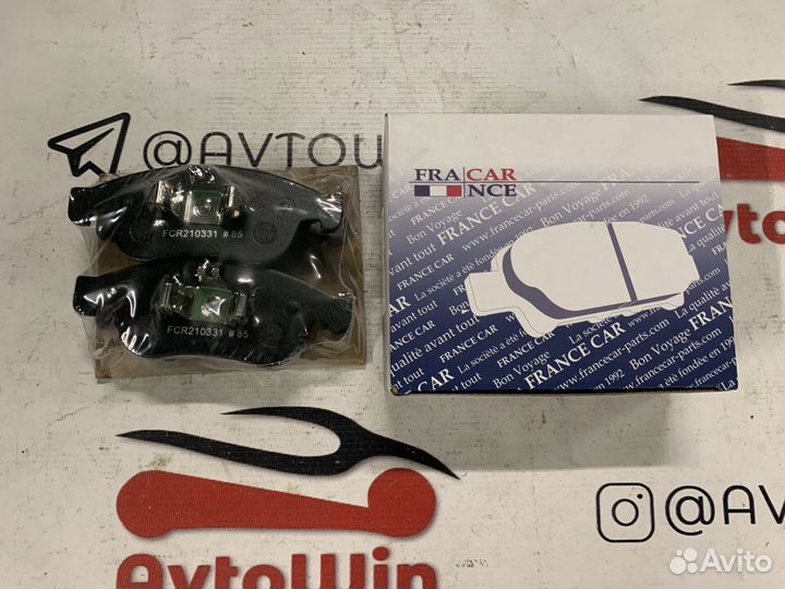 Колодки тормозные передние renault Arkana