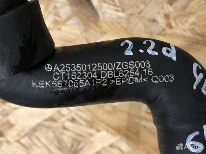 Патрубок системы охлаждения MB GLC W253 X253