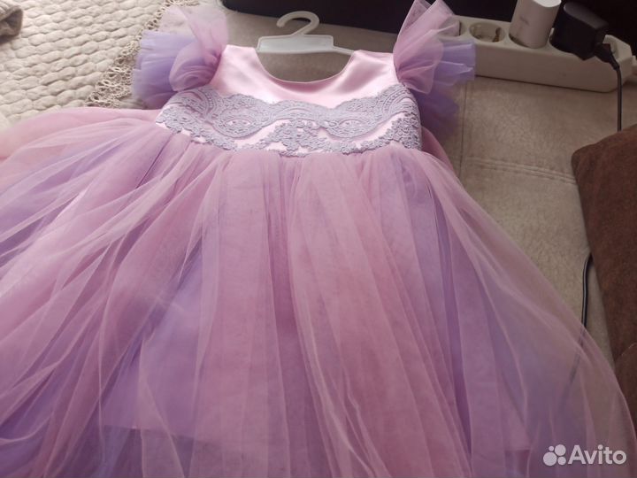 Платье для девочки 92