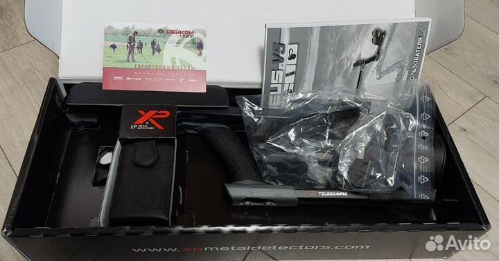 Металлоискатель XP Deus, катушка 22см x35, блок