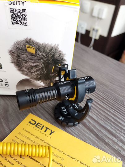 Микрофон пушка Deity D4 Mini