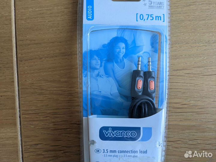 Кабель jack 3,5 vivanco