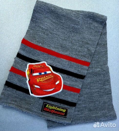 Шапка с шарфиком детское