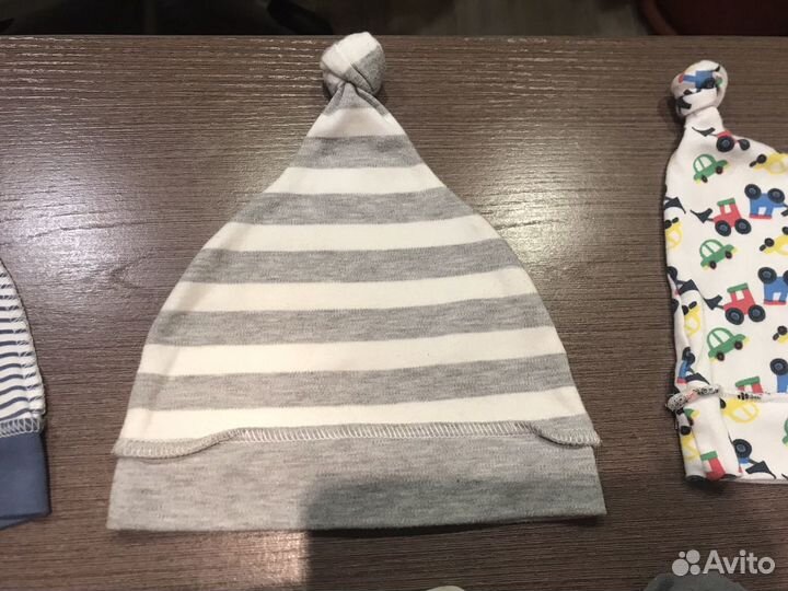 Шапки х/б 44-46, носки