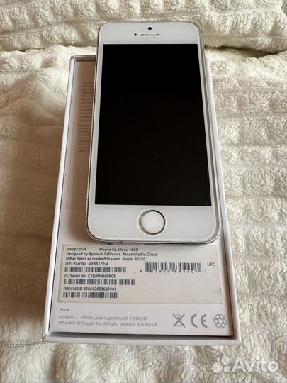 iPhone 5S, 16 ГБ