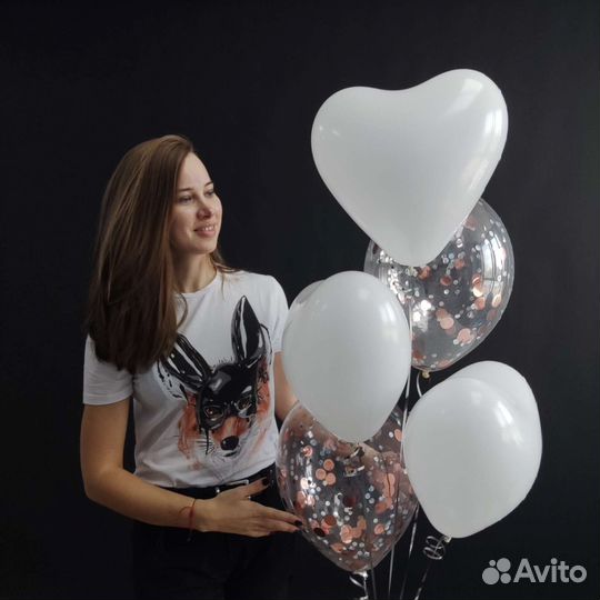 Шарики сердца для любимой и любимого сюрприз