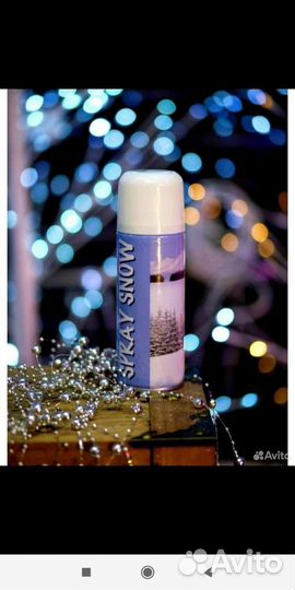 Искусственный снег спрей