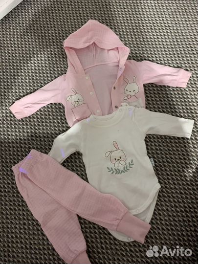 Вещи детский пакетом 56-74