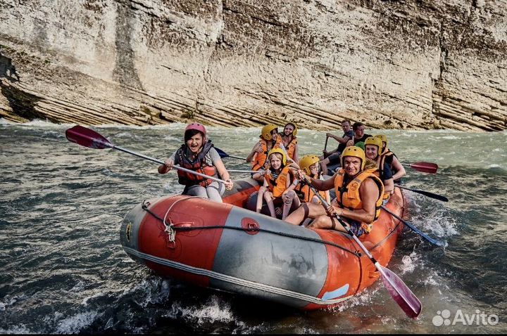 Рафтинг по реке мзымта
