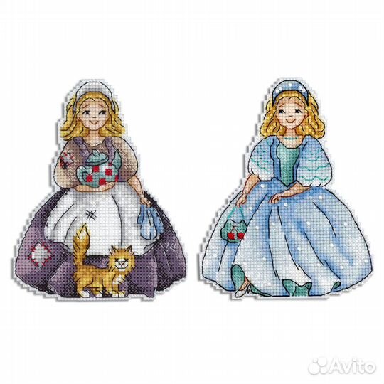 Р-834 Набор для вышивания на пластиковой канве мп