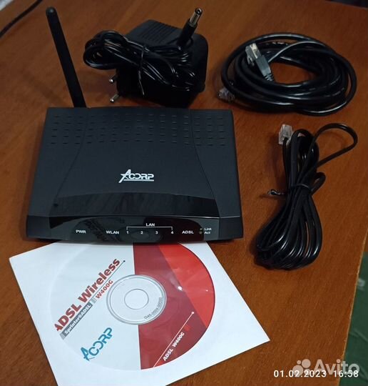 Acorp Wireless Sprinter adsl W400G