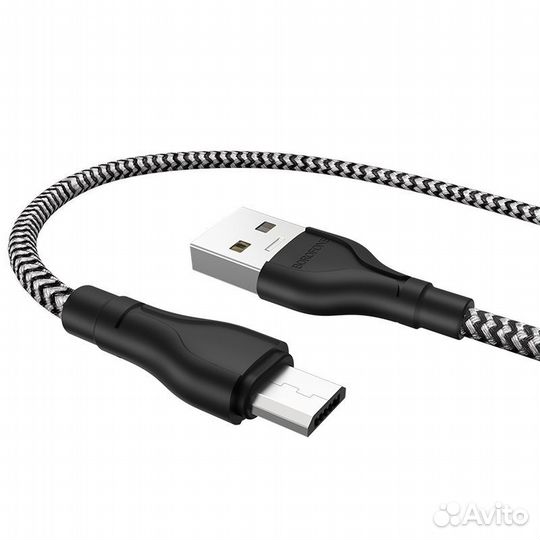 Кабель USB borofone BX39 Beneficial, USB - microus