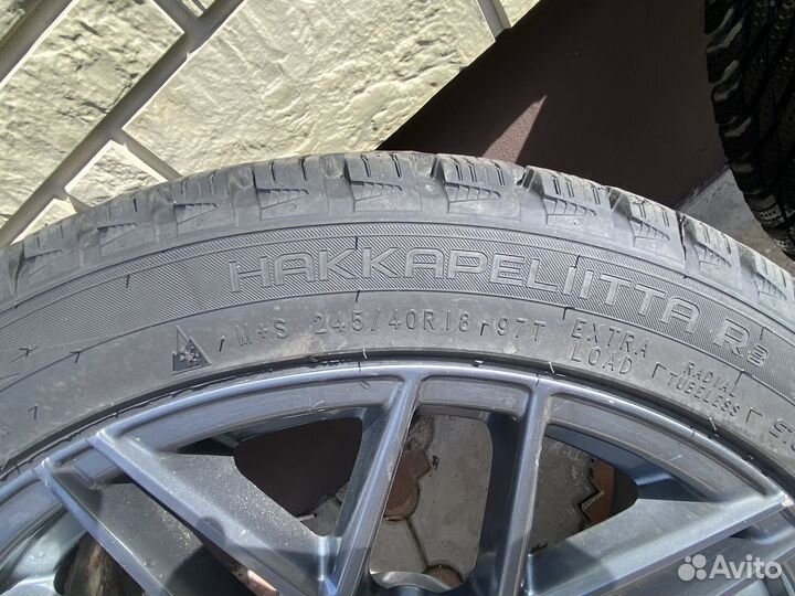 Колеса в сборе r18 зимние