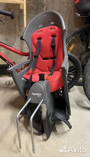Детское велокресло hamax smiley