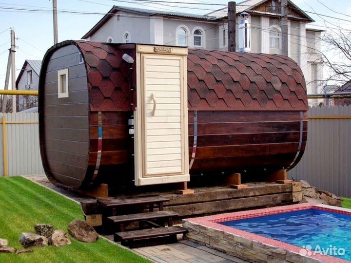 Бани из бруса от производителя