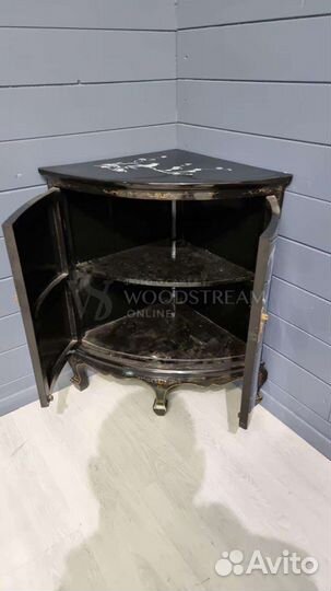 Тумба.Шинуазри.Винтаж.Мебель массив.Антиквариат