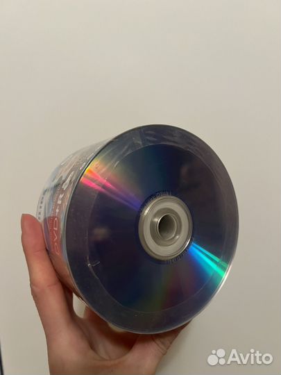 Диск DVD+R Philips 4.7 гб (50 шт.) запечатанные