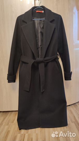 Пальто женское демисезонное 42 44 черное