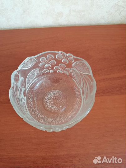 Хрустальная ваза конфетница СССР