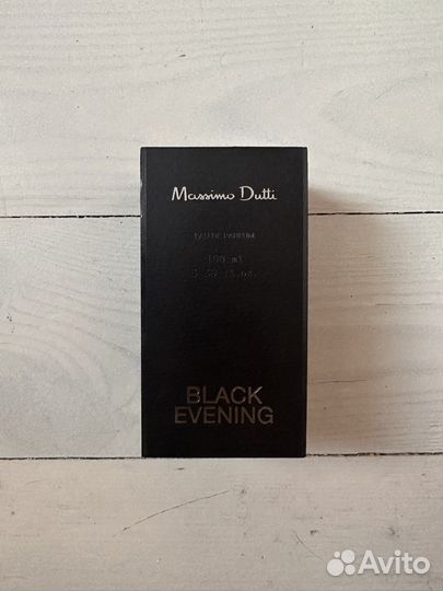 Духи Black Evening Massimo Dutti