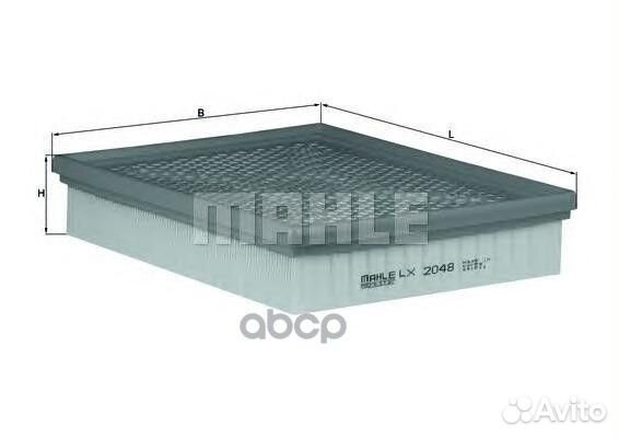 Фильтр воздушный LX2048 Mahle/Knecht