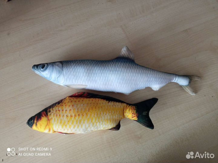 Рыба мягкая игрушка антистресс