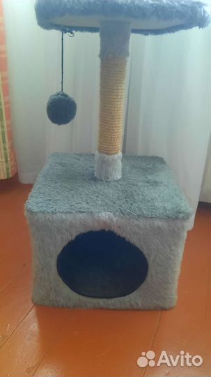 Домик когтеточка для котят