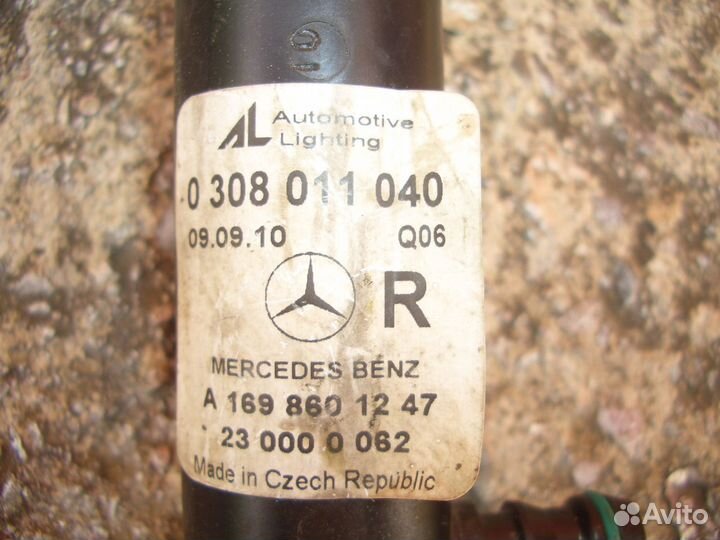 Омыватель фары правой Мерседес B-класс W245 с05-11