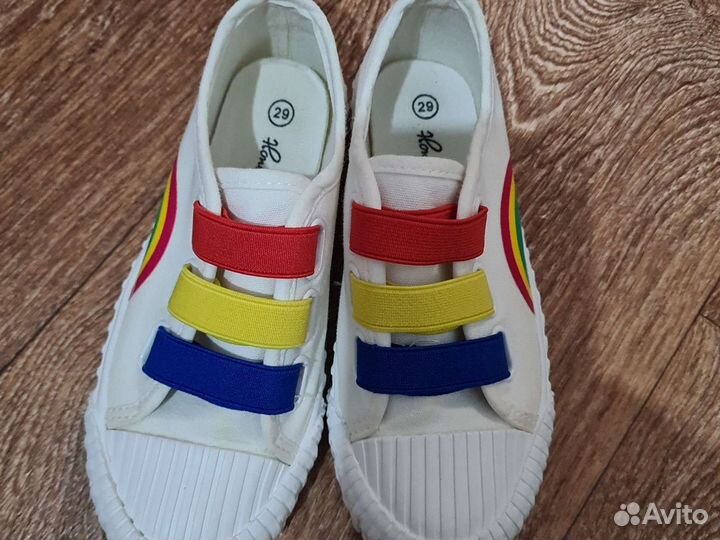 Кеды для девочки 29 размер