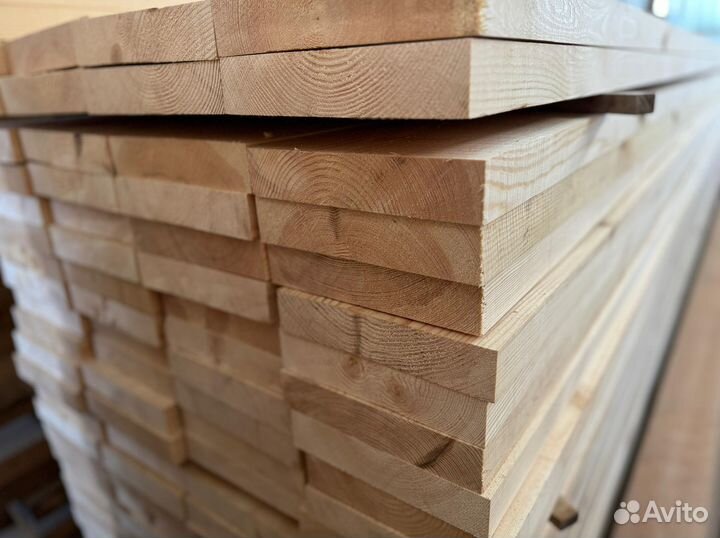 Доска строганная 40х150х6000 сухая
