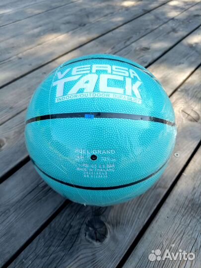 Баскетбольный мяч новый из кожи