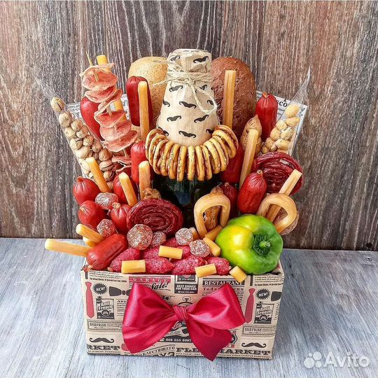 Съедобный букет мужской