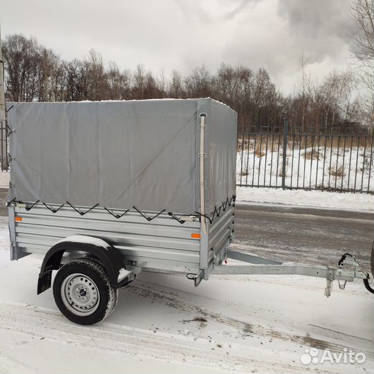 Легковой прицеп мзса 1.8*1.23 с высоким бортом