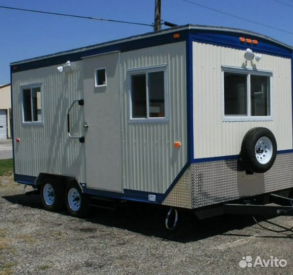 Бытовка распашонка на шасси (нш-01)