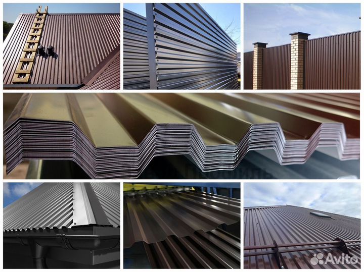 Профнастил оцинкованный / профлист / оптом