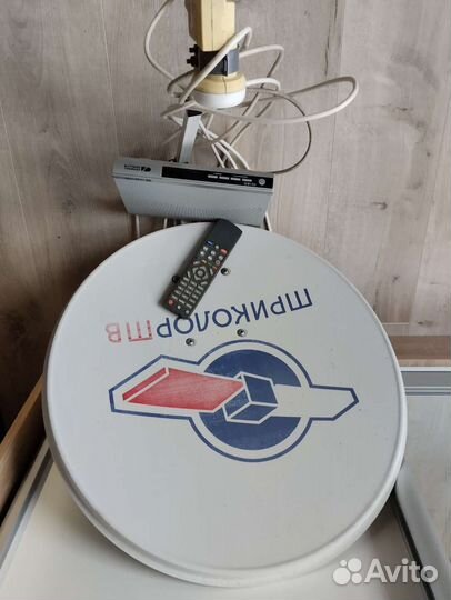 Антена и ресивер триколор