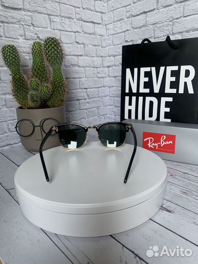 Очки Ray Ban 3016 Clubmaster W0365 51 21 145 3N