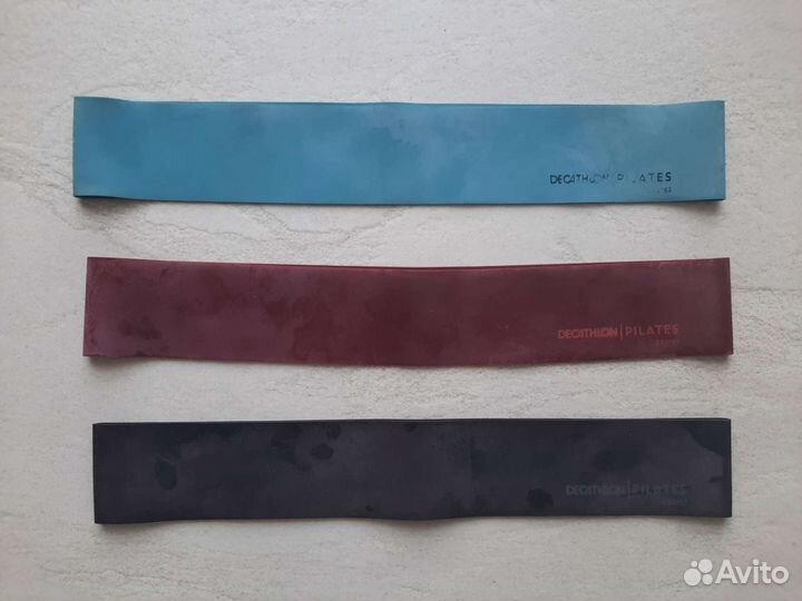 Резинки для фитнеса,йоги,пилатеса. 3шт